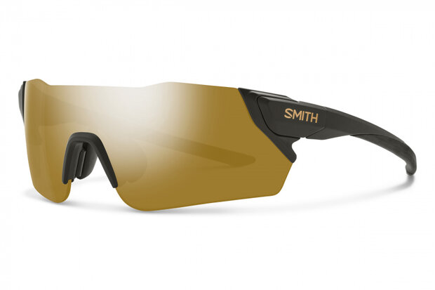 zonnebril Attack unisex mat grijs/goud