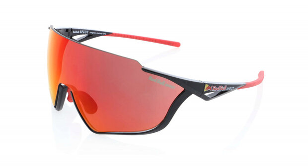 Pace sportzonnebril gepolariseerd zwart/rood
