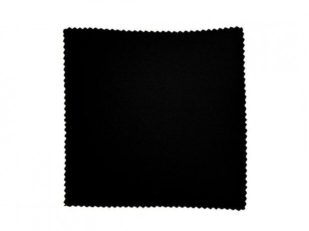 brillendoek microvezel zwart