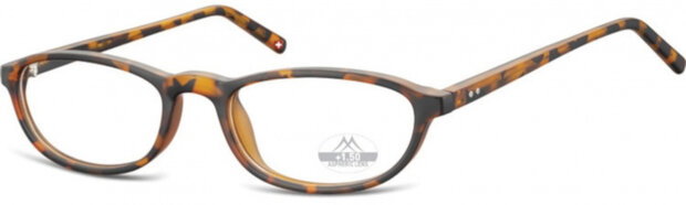 leesbril HMR57 bruin sterkte +1.50
