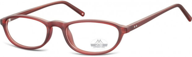 leesbril HMR57 bordeaux sterkte +1.00