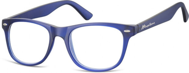 leesbril MR67 donkerblauw sterkte +3.50