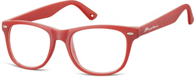 leesbril MR67 rood sterkte +1.50