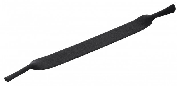 brillenbanden 28/35 cm neopreen zwart 2 stuks