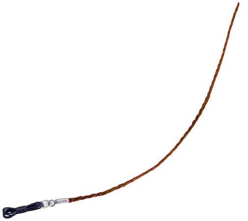 brillenkoord TFX3 65 cm viscose/katoen bruin