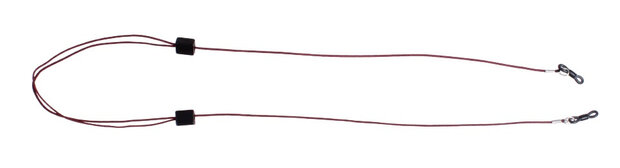 brillenkoord Clfx 65 cm polyester paars/zwart