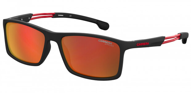 sportzonnebril 4016/S heren cat.3 zwart/rood