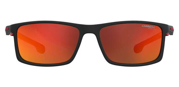 sportzonnebril 4016/S heren cat.3 zwart/rood
