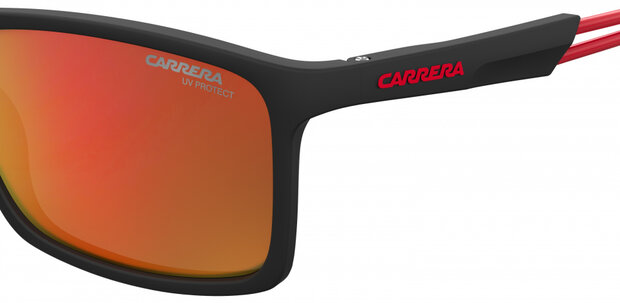 sportzonnebril 4016/S heren cat.3 zwart/rood
