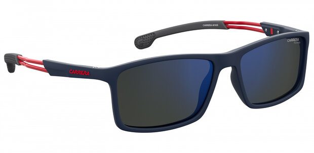 sportzonnebril 4016/S heren cat.3 blauw/rood