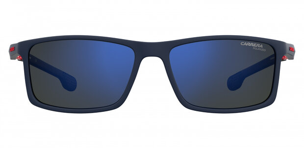sportzonnebril 4016/S heren cat.3 blauw/rood