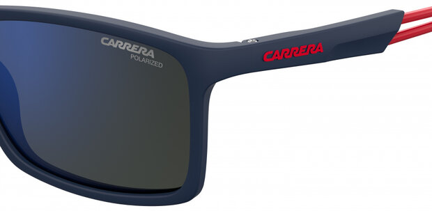 sportzonnebril 4016/S heren cat.3 blauw/rood