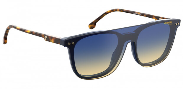 zonnebril 2023T/C unisex cat. 3 bruin/blauw