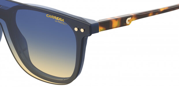 zonnebril 2023T/C unisex cat. 3 bruin/blauw
