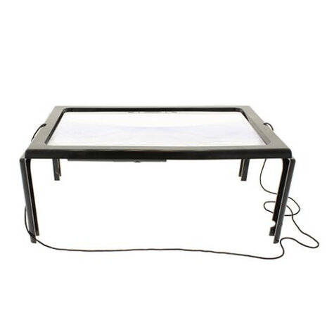 bladzijdeloep BYO-BL2719 led 275 x 195 mm glas zwart