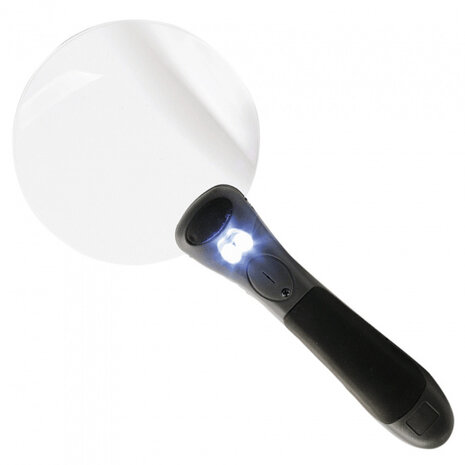 handloep Lux-90 Led 2,5 x 90 mm acryl zwart