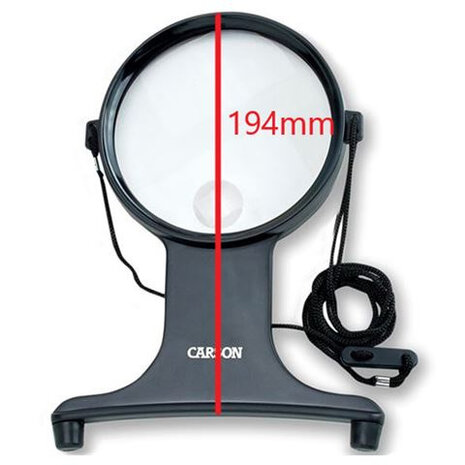 omhangloep HF-25 194 mm 2/3,5x - 110mm acryl zwart