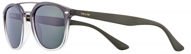 zonnebril Miller unisex cat.3 aviator zwart/groen/grijs