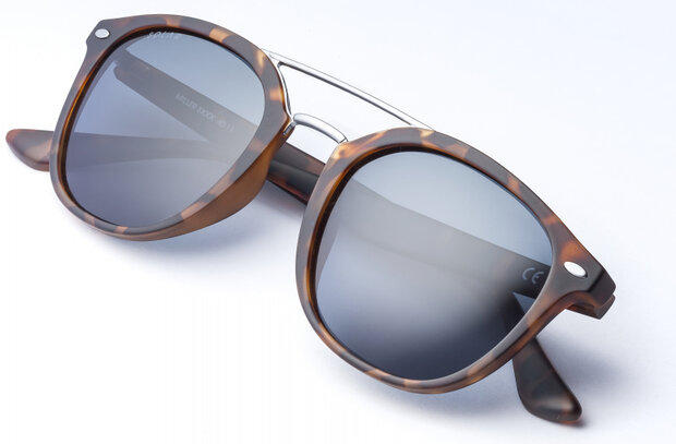 zonnebril Miller unisex cat.3 aviator bruin/groen