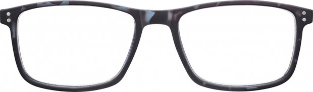 leesbril SLR03 unisex acryl zwart sterkte +2,00