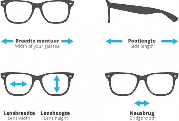 leesbril SLR03 unisex acryl zwart sterkte +2,00