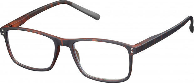 leesbril SLR03 unisex acryl bruin sterkte +2,00