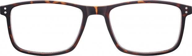 leesbril SLR03 unisex acryl bruin sterkte +2,00