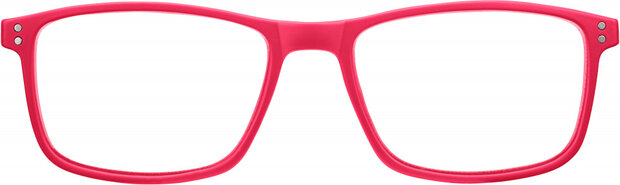 leesbril SLR03 unisex acryl rood sterkte +2,50