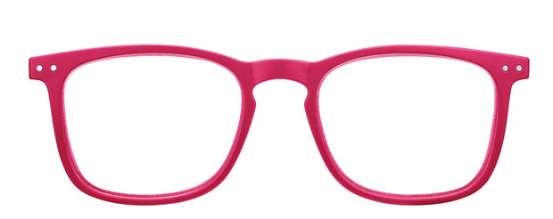 leesbril SLR02 unisex acryl rood sterkte +3,00