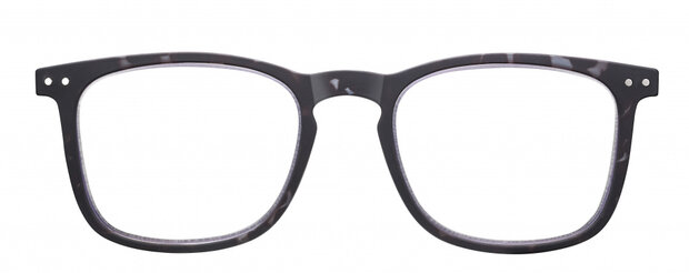 leesbril SLR02 unisex acryl zwart sterkte +3,00
