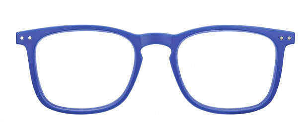 leesbril SLR02 unisex acryl kobaltblauw sterkte +3,00
