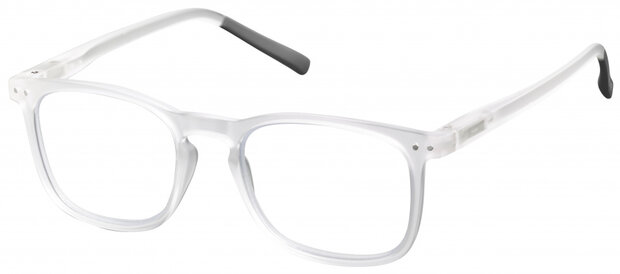 leesbril SLR02 unisex acryl transparant sterkte +3,00