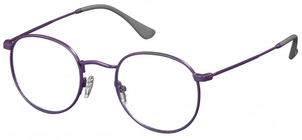 leesbril ovaal unisex acryl violet sterkte +2,00