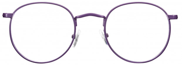 leesbril ovaal unisex acryl violet sterkte +2,00