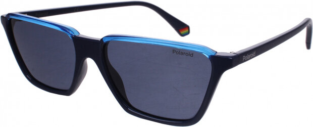 zonnebril 6126/S vierkant cat.1 polycarbonaat navy