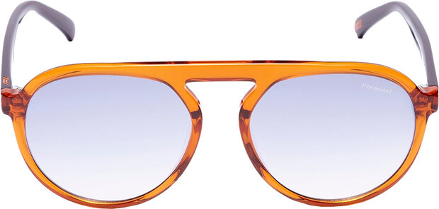 zonnebril unisex piloot cat.4 oranje/lichtgrijs