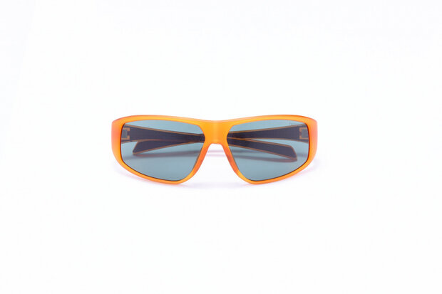 zonnebril unisex rechthoekig cat.4 oranje/grijs