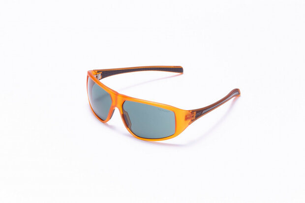 zonnebril unisex rechthoekig cat.4 oranje/grijs