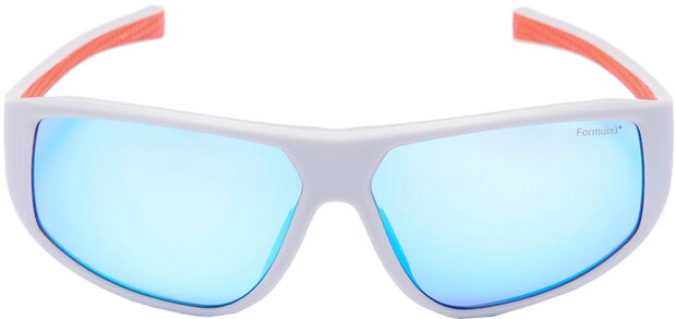 zonnebril unisex rechthoekig cat.4 wit