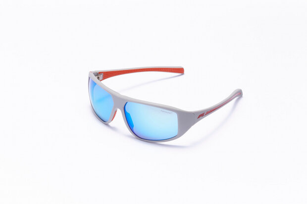 zonnebril unisex rechthoekig cat.4 wit