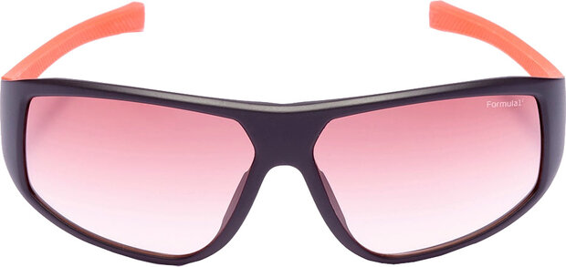 zonnebril unisex rechthoekig cat.4 zwart