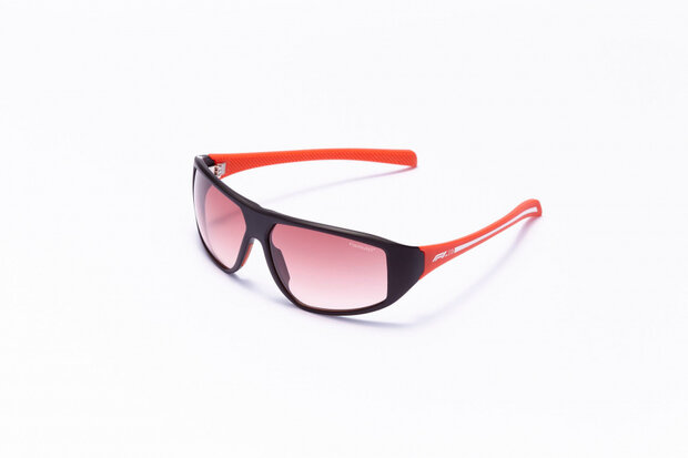 zonnebril unisex rechthoekig cat.4 zwart