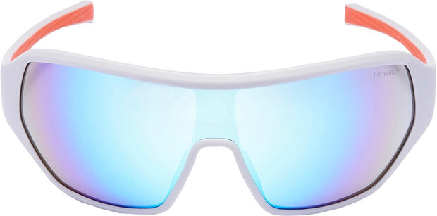 sportzonnebril unisex rechthoekig cat.4 wit