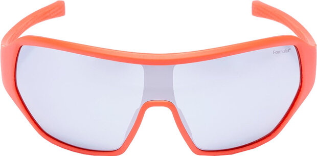 sportzonnebril unisex rechthoekig cat.4 koraal