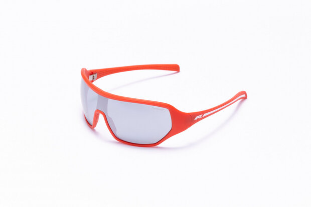 sportzonnebril unisex rechthoekig cat.4 koraal