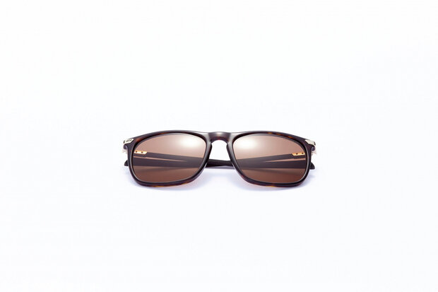 zonnebril unisex rechthoekig cat.4 bruin