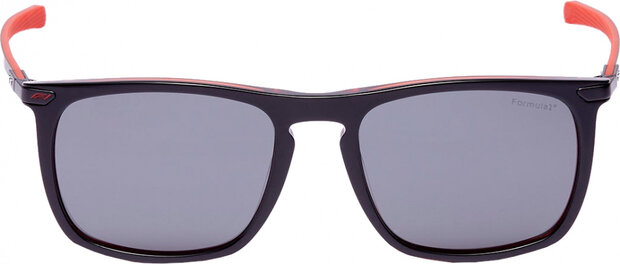 zonnebril unisex rechthoekig cat.4 zwart/grijs