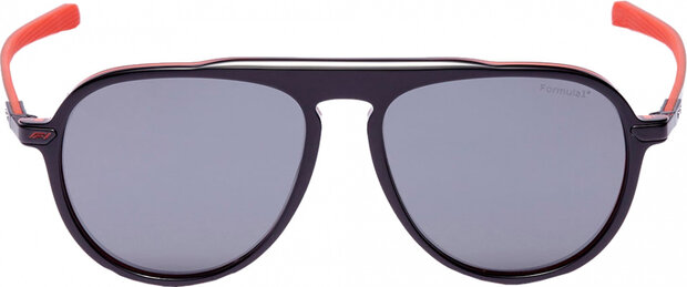 zonnebril unisex piloot cat.4 zwart/lichtgrijs