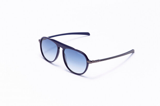 zonnebril unisex piloot cat.4 navy/blauw