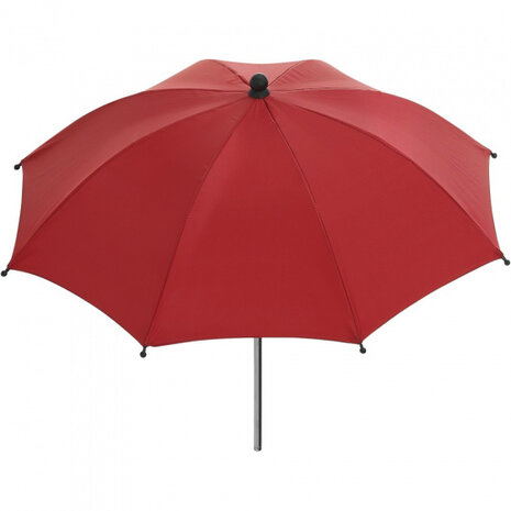 parasol Lisa kinderwagen 50 cm polyester rood